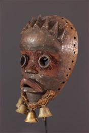 Masque africainMasque Dan Zapkei ou Gunye ge 