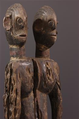 Art africain - Statue janiforme Mumuye