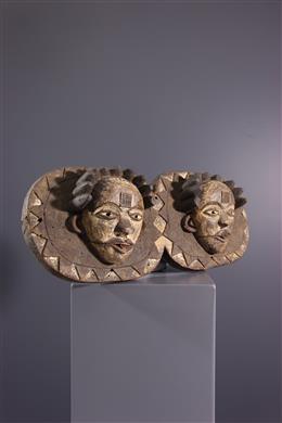 Art africain - Masques Ibibio double