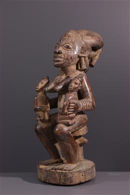 Art africain - Figure de maternité Yoruba
