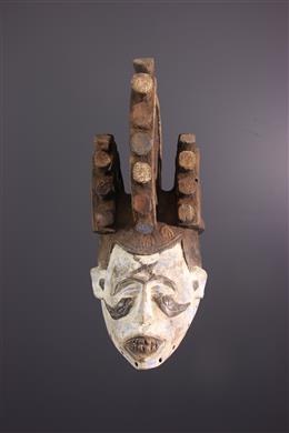 Art africain - Masque cimier Igbo Ikorodo