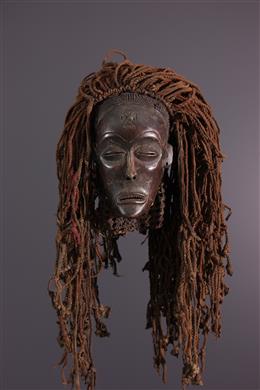 Art africain - Masque Mwana Pwo Chokwe 
