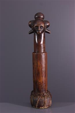 Art africain - Pilon divinatoire Lubuko Luba Kalundwe