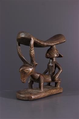 Art africain - Appui-nuque Musamo Luba Shankadi 