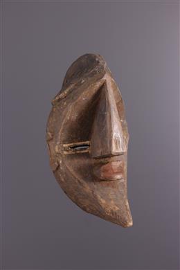 Art africain - Masque Lwalwa, Lwalu, Nkaaki