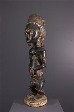 Art africain - Statue Baule Waka sona 
