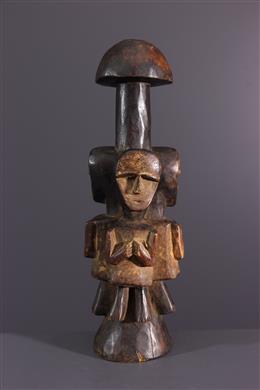 Art africain - Statuette "pilon" Ambete