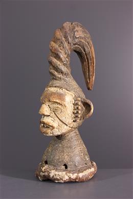 Art africain - Masque cimier fétiche Igbo
