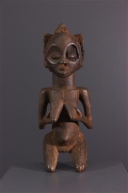 Art africain - Statuette Luba/ Zela
