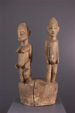 Art africain - Couple dancêtres Bwa