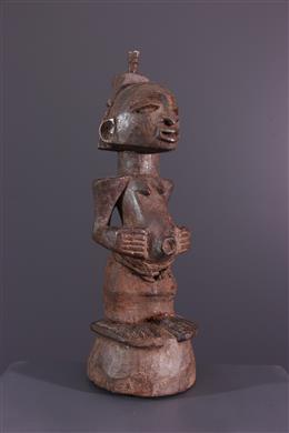 Art africain - Statue dancêtre Luba Shankadi Nkisi