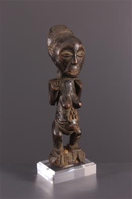 Art africain - Statue Luba sur socle