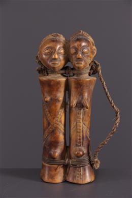 Art africain - Statuettes jumeaux Tabwa Mpundu