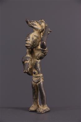 Art africain - Statuette Dogon en bronze