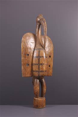 Art africain - Sculpture doiseau primordial Senufo