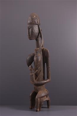 Art africain - Maternité assise Bambara du Do
