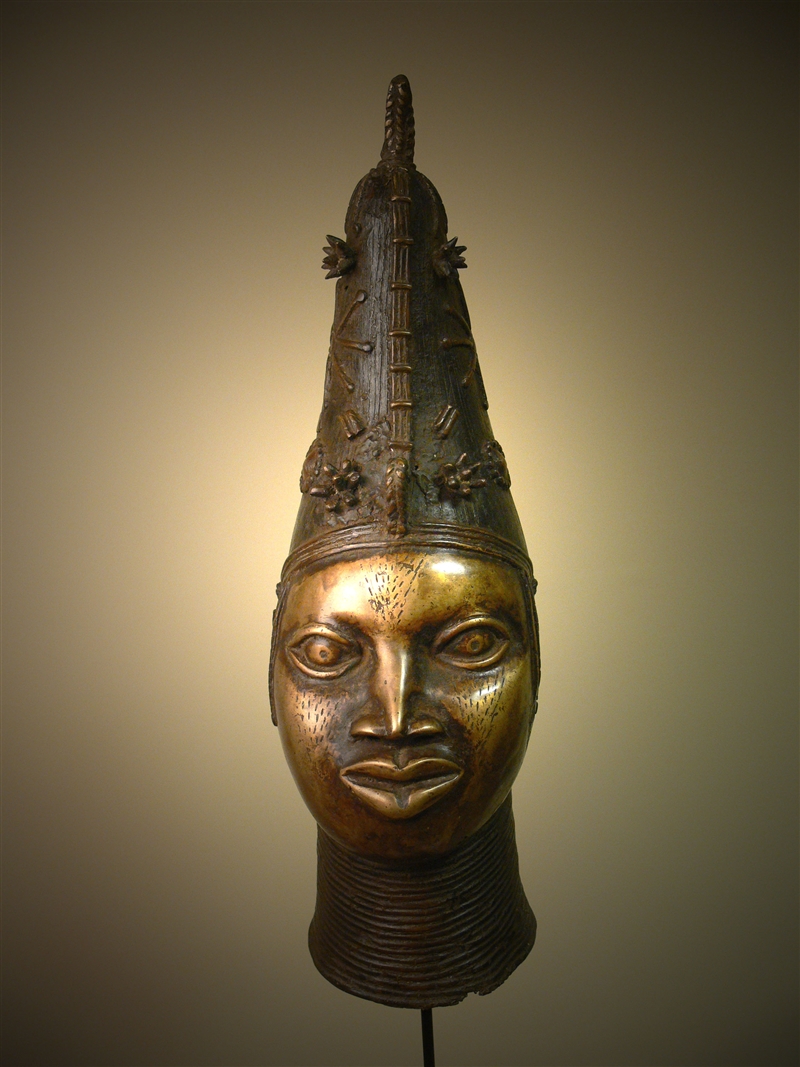 Large Benin queen head Bini Edo (2290) - Head Bénin - African art