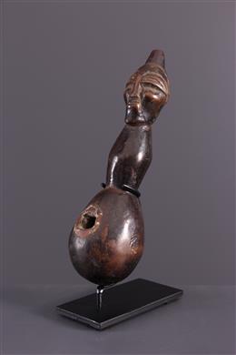 Art africain - Pipe figurative Tschokwe 