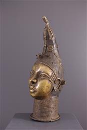 bronze africainTête Bénin