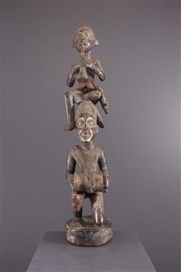 Art africain - Figure dautel Eshu, Esu, Yoruba