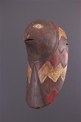 Art africain - Masque zoomorphe Luba/Zela oiseau