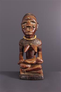Statue féminine Kongo Yombe 