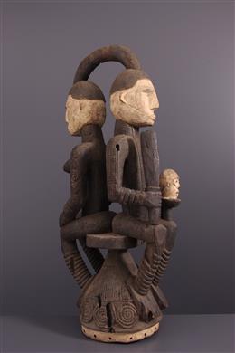 Art africain - Masque cimier Igbo Okoroshi