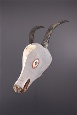 Art africain - Grand masque antilope Bamana Daje kun