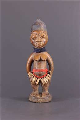 Statuette féminine Ere ibeji Yoruba