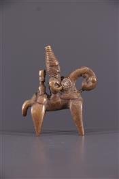 bronze africainCavalier Sao