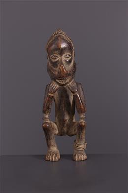 Art africain - Statuette Suku Kiteke