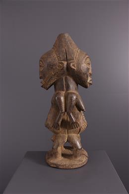 Art africain - Figure janus Hemba
