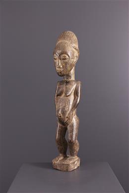 Art africain - Statue de conjoint mystique Baule
