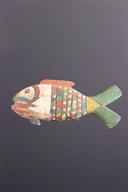 Art africain - Masque poisson Bozo 