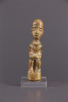 Art africain - Figurine Kongo en bronze
