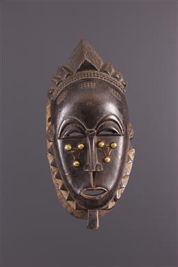 Art africain - Masque Yaure, Yohoure