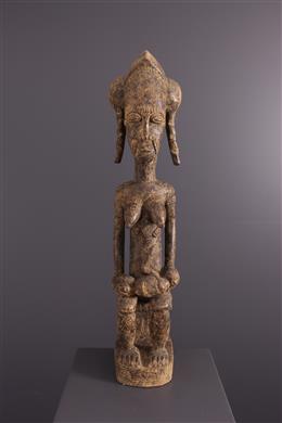 Art africain - Statue Maternité Baule 