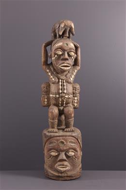 Art africain - Sculpture totémique Kuyu, Kouyou